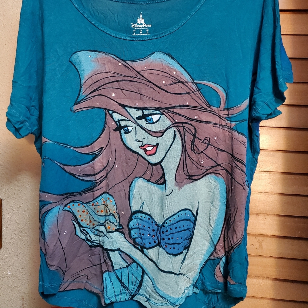 Disney parks Ariel shirt size L